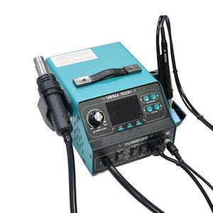 Station de soudage YIHUA 992DA+ 3-en-1, pistolet à air chaud, mode air <span class=keywords><strong>froid</strong></span>, pompe à diaphragme, flux d'air pour le dessoudage des puces BGA - Product Image 2