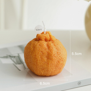 Bougies parfumées Orange Ugly Orange en paraffine 0,14 kg – Décoration de fêtes, accessoires cadeaux, bougies DIY - Product Image 5
