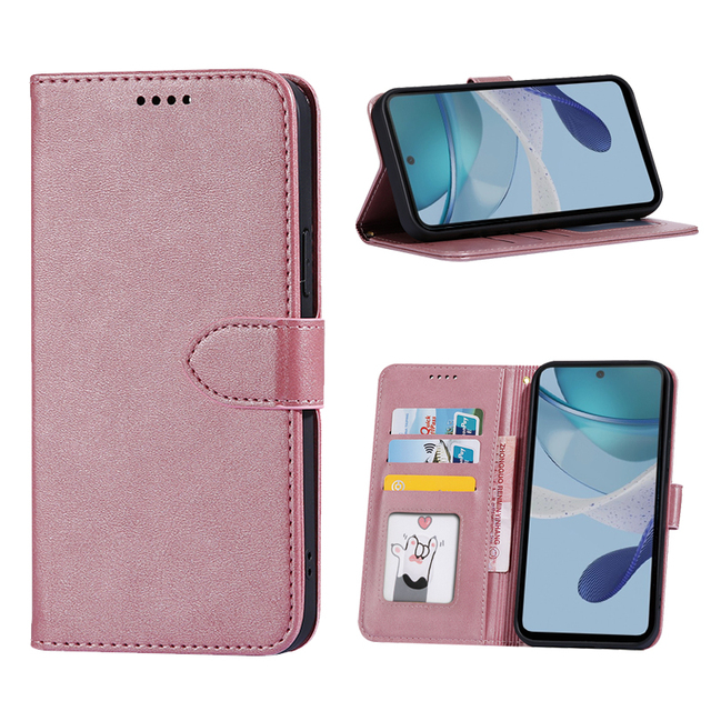 Wholesale Wallet Leather Phone Case for Motorola Moto E6S 2020 Edge Plus G 5G Plus G9 Plus Play Credit Folio Flip Cover