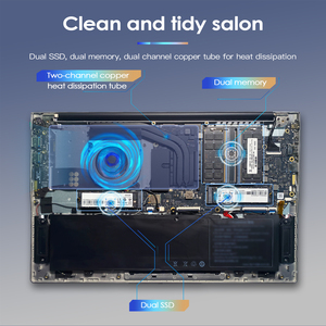 Nouvel ordinateur portable de jeu de 15.6 pouces Windows <span class=keywords><strong>11</strong></span> Ryzen7 5825u SSD 1 To 512 Go de RAM DDR4 pour ordinateurs portables personnels bon marché pour étudiants en affaires - Product Image 5