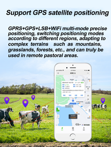 4Gソーラー<span class=keywords><strong>GPS</strong></span>動物トラッカー牛と羊のスマートカラー用リアルタイム位置追跡 - Product Image 5