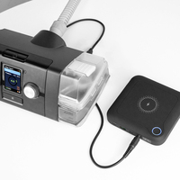 Tragbarer CPAP-Notstromakku 24000mAh für ResMed AirMini AirSense 10, CPAP-Akku-Ladegerät Powerbank für Laptop, Tablet, Telefon