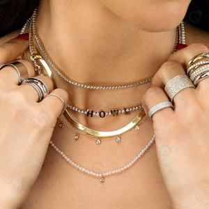 Gemnel สินค้ามาใหม่ปี<span class=keywords><strong>2022</strong></span>สายไข่มุกสีขาวอันละเอียดอ่อนได้รับการชดเชยด้วยเพชรสำหรับผู้หญิง - Product Image 6