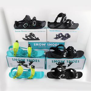 Scarpe <span class=keywords><strong>da</strong></span> <span class=keywords><strong>Sci</strong></span> Leggere, Resistenti ed Ecologiche, Mini Pattini <span class=keywords><strong>da</strong></span> Neve Portatili con Suola Tecnologica, Regolabili <span class=keywords><strong>per</strong></span> Attività all'Aperto - Product Image 2