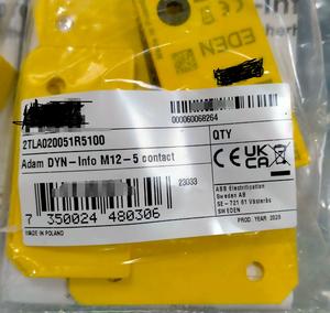 Commutateur d'accès de sécurité EDEN <span class=keywords><strong>EVA</strong></span> <span class=keywords><strong>ADAM</strong></span> 2TLA020051R5100 5400 5700 2TLA020051R5400 Nouveau - Product Image 1