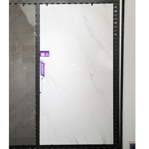 Sol en <span class=keywords><strong>terre</strong></span> <span class=keywords><strong>cuite</strong></span> blanc brillant 900x1800mm, carreaux <span class=keywords><strong>de</strong></span> marbre <span class=keywords><strong>de</strong></span> grande taille, carreaux <span class=keywords><strong>de</strong></span> porcelaine antidérapants, carreaux <span class=keywords><strong>de</strong></span> décoration <span class=keywords><strong>de</strong></span> chambre à coucher et <span class=keywords><strong>de</strong></span> salon - Product Image 4
