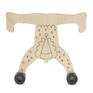 Figura acrobática de madera, Kit de bricolaje, juguete educativo de ciencia con control manual para niños de 4 a 6 años, forma de dibujos animados, educativo Unisex - Product Image 1