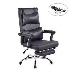 Executive Office <b>Chair</b> with Thick Sponge Padding Ergonomic Boss Computer <b>Chair</b> for Business Home Office Swivel Reclining - Product Image 1
