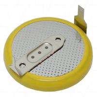 Batería CR2032 de 3V con pestaña, personalizada al por mayor, para alarma de seguridad, rastreador GPS, RTC, CMOS, BIOS, respaldo de placa base de computadora