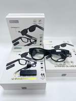 Lunettes Intelligentes G1 Max avec Traduction Vidéo, Lunettes Intelligentes aimb -g1-max 4 Go de RAM, Trois Lentilles, Lunettes Intelligentes G1 Max AI