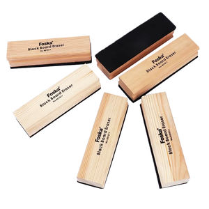 Foska fabrication fine Surface lisse <span class=keywords><strong>feutre</strong></span> de bois Campus Style gomme nettoyant Duster pour <span class=keywords><strong>tableau</strong></span> noir <span class=keywords><strong>tableau</strong></span> blanc <span class=keywords><strong>craie</strong></span> gomme - Product Image 1