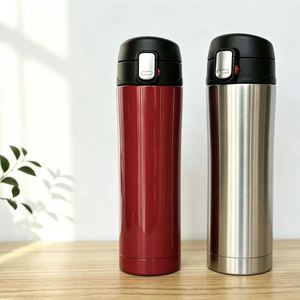 แก้วน้ำเก็บความร้อนแบบพกพา Japanese Eco 450 มล. ฝาปิดแบบพลิกพร้อม Pop Lock ผลิตจากสแตนเลส 304 เหมาะสำหรับเดินทาง ขายส่งจำนวนมาก ของขวัญสำหรับองค์กร - Product Image 6