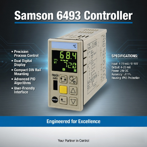 Nuevo Controlador de Flujo de Temperatura, Controlador Electrónico TROVIS 6400, Sistema de Automatización 6493, Controlador Compacto - Product Image 2