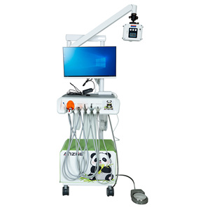 Unité dentaire portable avec appareil <span class=keywords><strong>de</strong></span> radiographie numérique, capteur intra-oral, système mobile d'imagerie et <span class=keywords><strong>de</strong></span> traitement dentaire pour clinique dentaire - Product Image 2