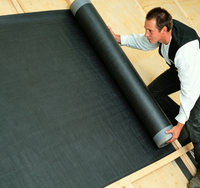 Sous-couche synthétique personnalisée avec logo, membrane respirante/revêtement pour toiture et murs