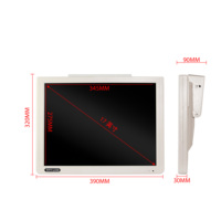 Monitor de Techo para Autobús de 17 Pulgadas 4:3, Monitor Plegable para Autocar