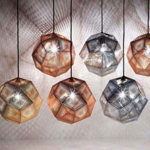 Lámpara de Techo Personalizada Creativa de Aluminio con Forma de Bola Multifacética, Luminaria Tom Dixon Etch Bar, para Interiores, Sala de Estar, Dormitorio, Moderna - Product Image 2