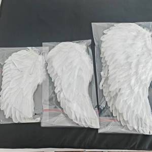 款式01翅膀轻便耐用奢华S <span class=keywords><strong>M</strong></span> L尺寸天使羽毛翅膀装饰翅膀服装万圣节派对角色扮演 - Product Image 4