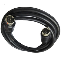 D3725 1m langes Mini-DIN 8-Pin-Stecker auf DIN 8-Pin-Stecker Audiokabel
