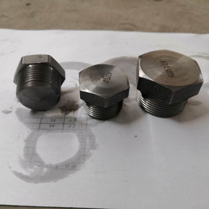 CS A105 ASME b16.11 <span class=keywords><strong>1</strong></span>/2 "3000lbs <span class=keywords><strong>NPT</strong></span> bspt giả mạo phụ kiện đường ống thép carbon cắm lục giác cắm giả mạo nam chủ đề <span class=keywords><strong>Hex</strong></span> đầu cắm - Product Image 2