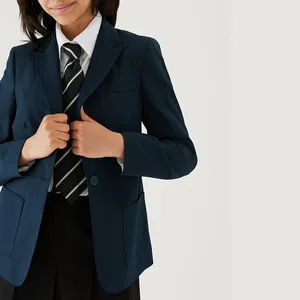 Costume Blazer classique américain et personnalisé, uniforme scolaire pour enfants, pour garçons et filles, Blazer, uniformes d'école, nouvelle collection