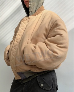 Giacca Bomber Invernale da Uomo, Oversize, Stile Vintage, Reversibile, Termica, Imbottita, Personalizzabile - Product Image 3