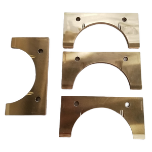 Processus de moulage optionnels de plaque en laiton industriel pour l'équipement de tunnel de véhicule minier - Product Image 2