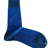 Chaussettes habillées premium en coton mercerisé pour hommes, grande taille, respirantes, rayées, pour affaires et occasions formelles, avec technologie anti-odeur sans couture