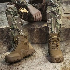 Botas Tácticas Impermeables para Hombre, Botas de Senderismo para Exteriores, Botas de Desierto para Aventura, Rescate, Escalada, Montaña en Invierno - Product Image 2