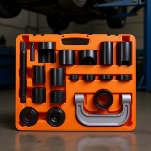 Kit de Reparación Automotriz de 21 Piezas, Herramienta de Prensa para Rótulas, Kit de Prensa para Rótulas para Mantenimiento Profesional de Vehículos - Product Image 2