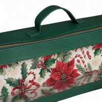 Sac bandoulière de luxe en cuir PU pour Mahjong américain, étui de transport portable pour tuiles de Mahjong avec fenêtre transparente