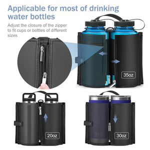 Support <span class=keywords><strong>de</strong></span> tasse 3-en-1 réutilisable et pratique pour bagages, accessoire <span class=keywords><strong>de</strong></span> voyage à fixer sur valise - Product Image 2