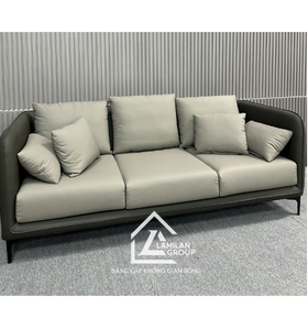 Muebles Modernos para el Hogar, Sofá para Sala de Estar con Líneas Limpias y Cojines Acolchados para Decoración de Interiores - Product Image 1