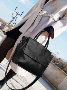 Bolsos de Mano de Cuero Genuino para Mujer, Bolsos de Hombro de Gran Capacidad, Diseño de Moda, Personalizados, Venta al Por Mayor de Fábrica - Product Image 3