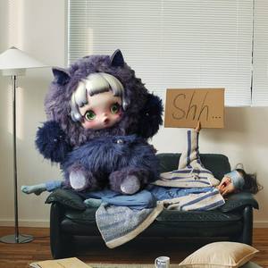 NUEVO POPMART SKULLPANDA <span class=keywords><strong>Serie</strong></span> You Found <span class=keywords><strong>Me</strong></span> Muñeco de Peluche Colgante Caja Sorpresa Juguetes Modernos Adorables Regalo Caja Misteriosa Decoración - Product Image 6