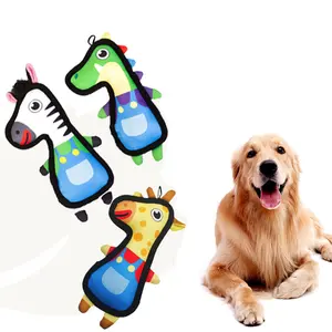 Jouets à mâcher Oxford durables pour chiens qui grincent Jouet pour chien en peluche qui couine