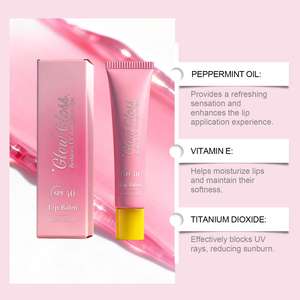 <b>Gloss</b> Spf <b>Lip</b> Shine 15g Oem Private Label Sun Protect Tint Hydrate Plump Smooth - Product Image 3