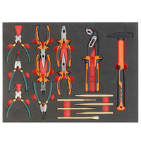 Juego de Herramientas Profesional de 234 Piezas, Carro de Herramientas con 7 Cajones, Gabinete de Herramientas CRV con Cerradura con Llave para Reparación de Automóviles, Taller Mecánico, OEM
