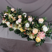 2026 Hot-Selling Bruiloftdecoratie & -benodigdheden Kunstbloemen Paneel Welkomstrij Decoratie Bloemen Tafelbloemen