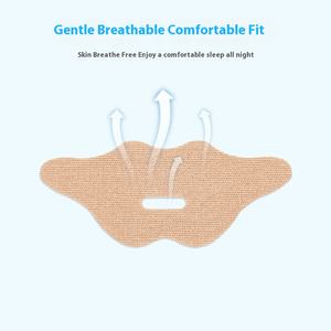Anti-Schnarchen Mund Atem korrektur Patch Schlaf Atmung Versiegeln Mundband Aufkleber Nase Atmen Aufkleber Produkt - Product Image 5
