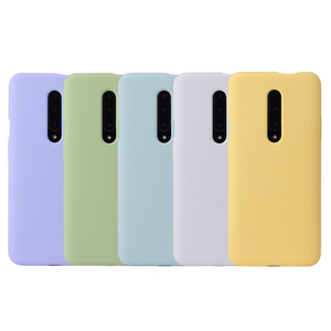 Coque en Silicone liquide Anti-choc avec découpe précise, <span class=keywords><strong>Protection</strong></span> complète contre les chocs, <span class=keywords><strong>Protection</strong></span> arrière floquée pour <span class=keywords><strong>Oneplus</strong></span> <span class=keywords><strong>7T</strong></span> Pro - Product Image 2