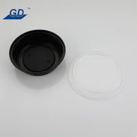 Vente en gros Boîte à emporter en plastique Pp pour micro-ondes Récipients alimentaires jetables avec couvercles