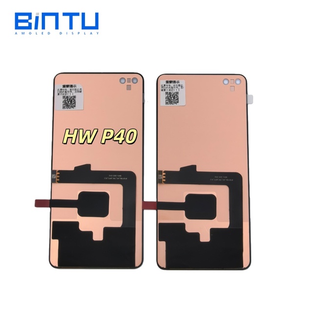 BINTU Mobile Display Manufacturer Display Lcd for Huawei P40 Mobile Phone Lcd Replacement Screen