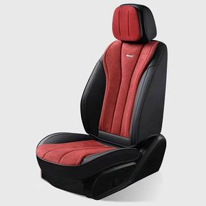 ชุดหุ้มเบาะรถยนต์หนัง Napa สีเบจหรูหรา แบบสั่งทำพิเศษ 5 ชิ้น - Product Image 5