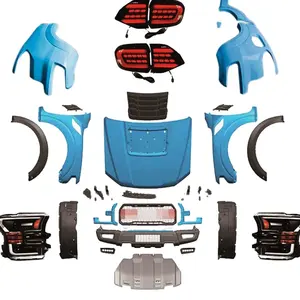 ชุดแต่งกันชนหน้าคุณภาพสูง KLT พร้อมไฟและบังโคลน สำหรับแปลง <span class=keywords><strong>Everest</strong></span> เป็น F150 <span class=keywords><strong>Raptor</strong></span> - Product Image 1