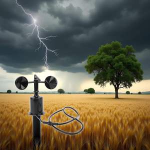 Hoge Nauwkeurigheid Buiten 3-Kops <span class=keywords><strong>Anemometer</strong></span> 4-20mA 9-30V Windmeter Sensor Duurzaam voor Interferentiebestendig Zwaar Klimaat - Product Image 4