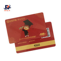 Großhandel kunden spezifische 4C 0,76mm 30mil Doppelseiten druck High-End Black Card für VIP-Geschenk karte