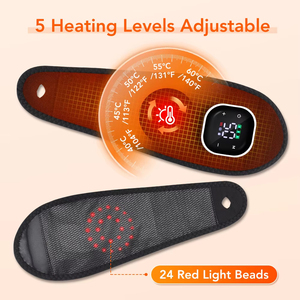 Masajeador de Pies y Tobillos Portátil <span class=keywords><strong>con</strong></span> Vibración y Calor, Recargable por USB, Inalámbrico, para Alivio del Dolor y Relajación en el Hogar - Product Image 4