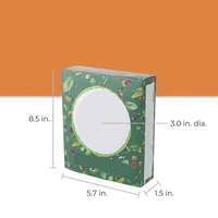 Caja de Cartón Plegable Impresa Personalizada, Caja de Regalo de Papel para Perfumes y Cosméticos de Lujo, Logotipo Personalizado