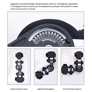 Attelle de Fixation du Coude en Alliage d'Aluminium Léger pour Rééducation de l'Aile Supérieure, Écharpe de Maintien pour <span class=keywords><strong>Fracture</strong></span> du Bras et Dislocation Limitée de l'Avant-bras - Product Image 4